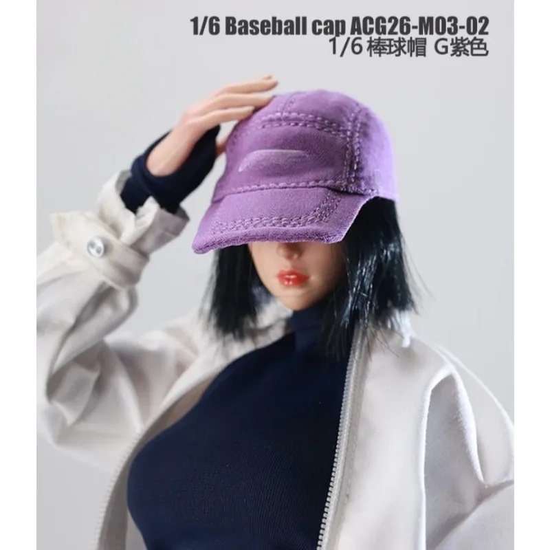 1/6 Scale ACG26-M03-02 Female Casual Trendy Multicolor Baseball Cap Model Accessories for 12" Soldier Action Figure Body
1/6 Scale ACG26-M03-02 Female Casual Trendy Multicolor Baseball Cap Model Accessories for 12" Soldier Action Figure Body