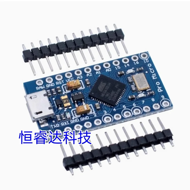 Новый модуль Pro Micro для Arduino ATmega32U4 5 В/16 МГц с 2-рядным контактным разъемом для Леонардо на складе. Лучшее качество 
Новый модуль Pro Micro для Arduino ATmega32U4 5 В/16 МГц с 2-рядным контактным разъемом для Леонардо на складе. Лучшее качество