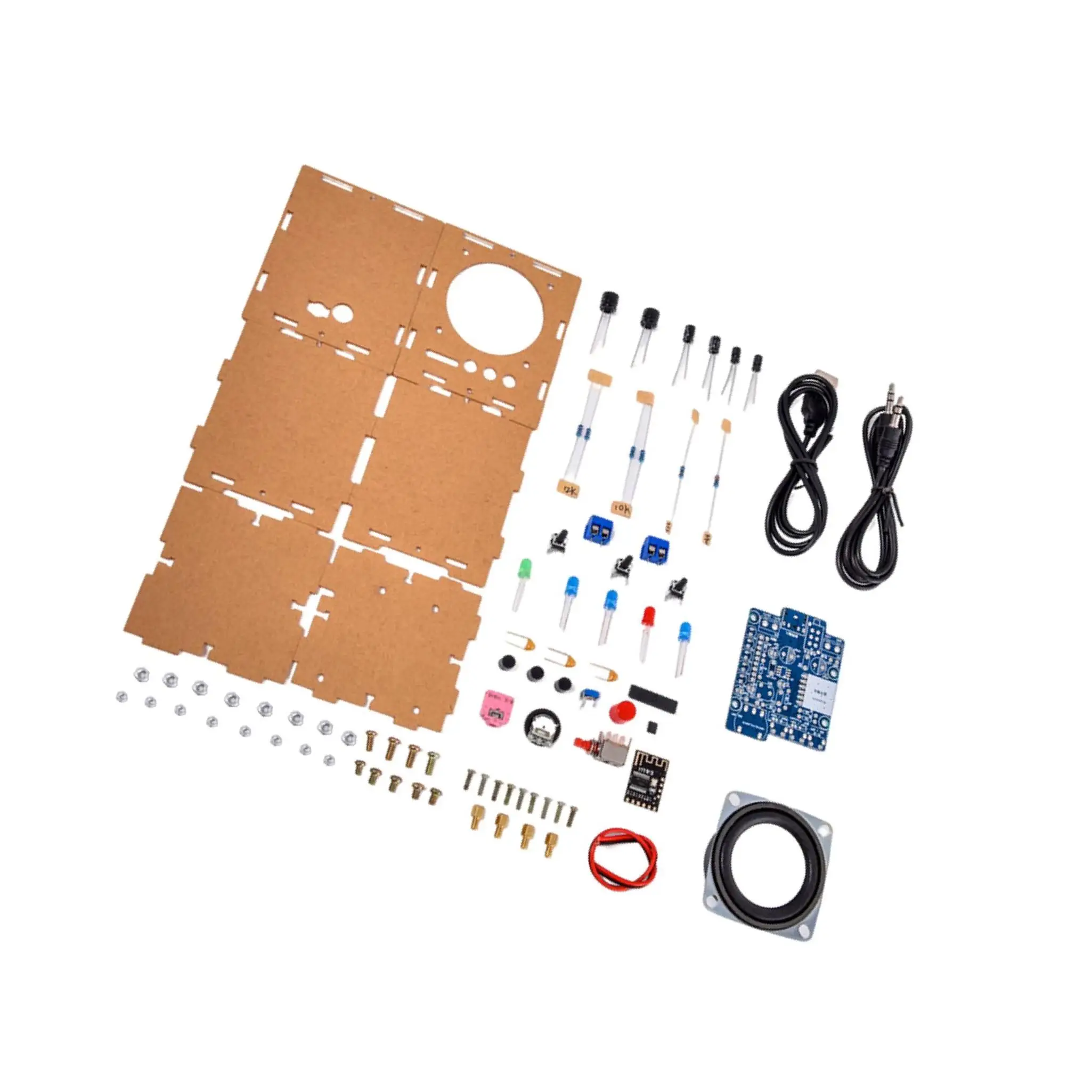 HU-009 3W Mini Spaker Unit 5V DC Powered Sound Amplifier DIY Kit
HU-009 3W Mini Spaker Unit 5V DC Powered Sound Amplifier DIY Kit