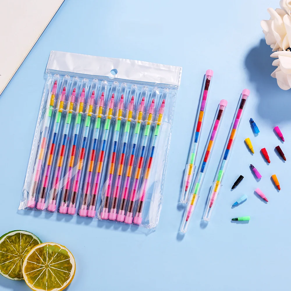 12-36Pcs Set Stackable Colorful Painting Graffiti Crayons Kids Party Supplies Birthday Gifts Kindergarten School Teacher Prizes
12-36Pcs Set Stackable Colorful Painting Graffiti Crayons Kids Party Supplies Birthday Gifts Kindergarten School Teacher Prizes