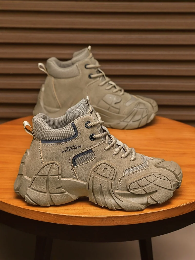Men's Fashionable Work Shoes 2026 New Summer Wear-resistant Anti-slip Thick Bottom Dad Shoes Casual Leisure Outdoor Shoes
Men's Fashionable Work Shoes 2026 New Summer Wear-resistant Anti-slip Thick Bottom Dad Shoes Casual Leisure Outdoor Shoes