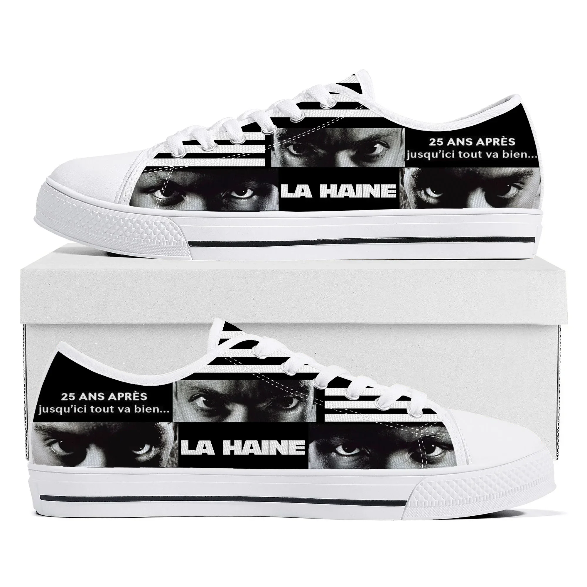 Кроссовки La Haine Movie Low Top для мужчин, женщин и подростков, холщовые, высокого качества, повседневные, на заказ, с возможностью индивидуального дизайна, сделай сам
Кроссовки La Haine Movie Low Top для мужчин, женщин и подростков, холщовые, высокого качества, повседневные, на заказ, с возможностью индивидуального дизайна, сделай сам