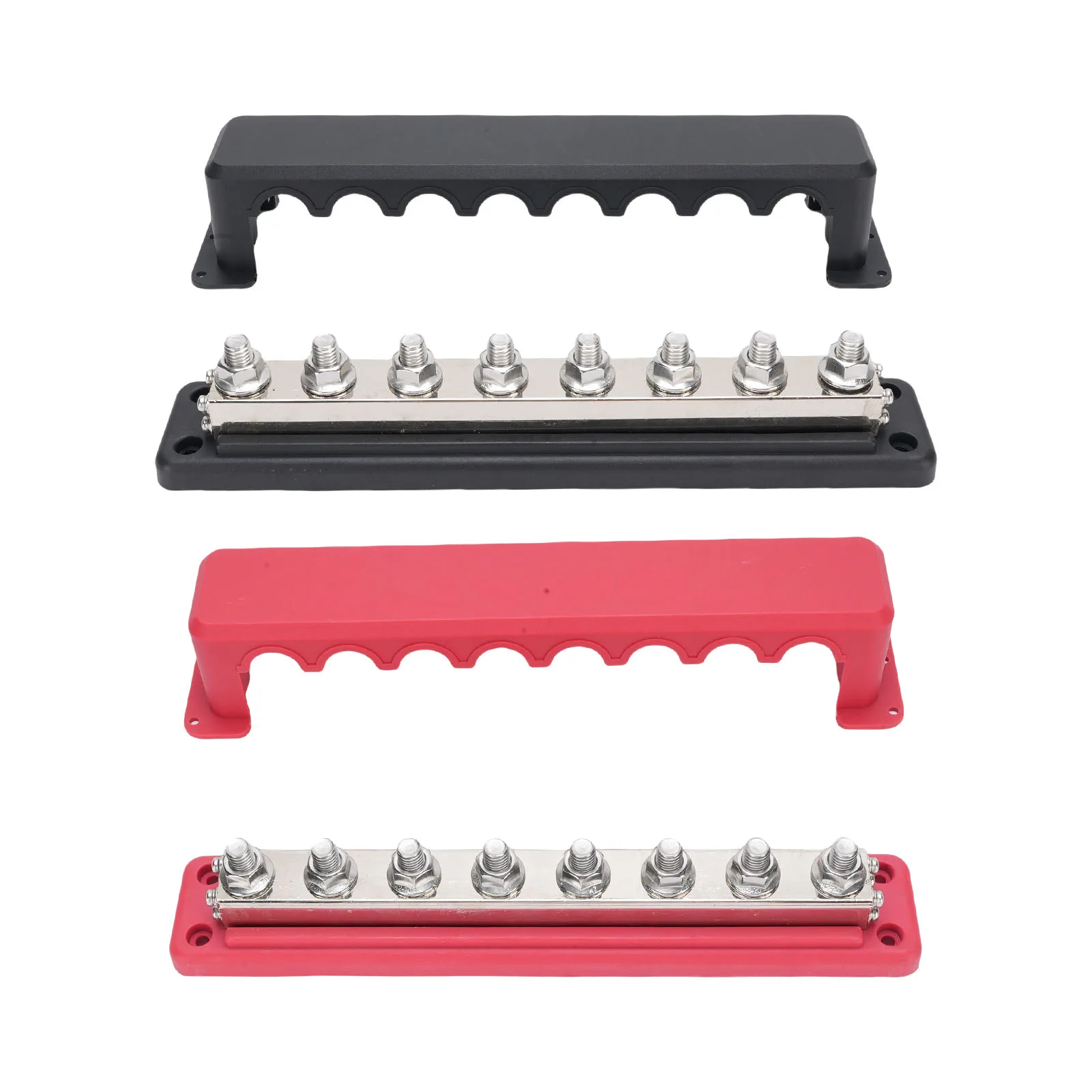 8 Positions Bus Bar Wire Organization AC545A DC600A Power Distribution Block Flame Retardant PC Base for Electrical Appliances
8 Positions Bus Bar Wire Organization AC545A DC600A Power Distribution Block Flame Retardant PC Base for Electrical Appliances