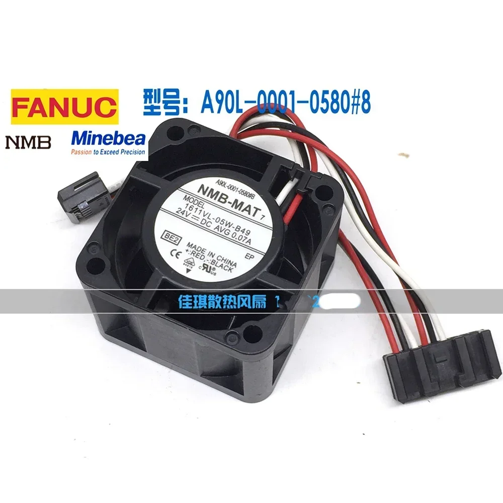 +Новинка для NMB 1611VL-05W-B49 A90L-0001-0580 # 8 охлаждающих вентиляторов 40*40*28 мм постоянного тока 24 В AVG 0,07 А
+Новинка для NMB 1611VL-05W-B49 A90L-0001-0580 # 8 охлаждающих вентиляторов 40*40*28 мм постоянного тока 24 В AVG 0,07 А