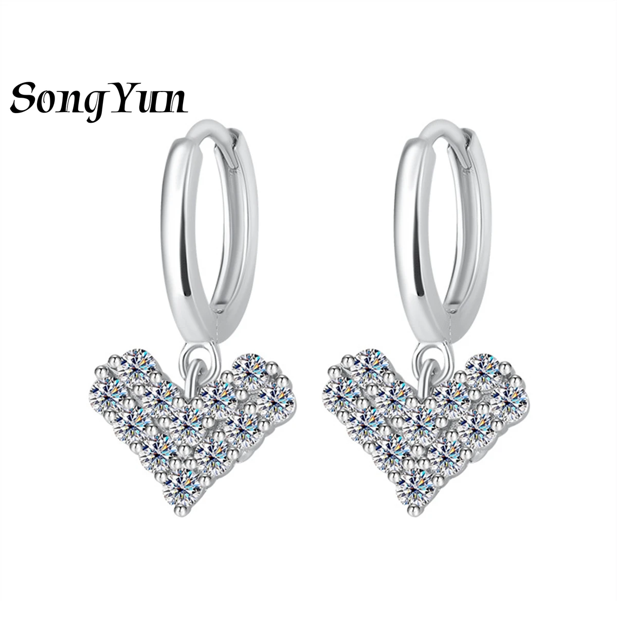 SongYun Designer Jewelry 925 Silver Hoop Earrings Moissanite Diamond Hoop Earrings Casual for Teen Girls 18K Gold GRA
SongYun Designer Jewelry 925 Silver Hoop Earrings Moissanite Diamond Hoop Earrings Casual for Teen Girls 18K Gold GRA