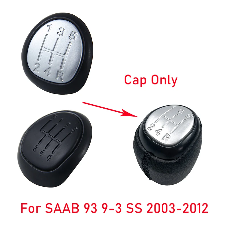 For SAAB 93 9-3 SS 2003-2012 5/6 Speed Gear Shift Knob Badge Head Emblem Cap Shifter Stick Top Cover Black Silver Car Styling
For SAAB 93 9-3 SS 2003-2012 5/6 Speed Gear Shift Knob Badge Head Emblem Cap Shifter Stick Top Cover Black Silver Car Styling