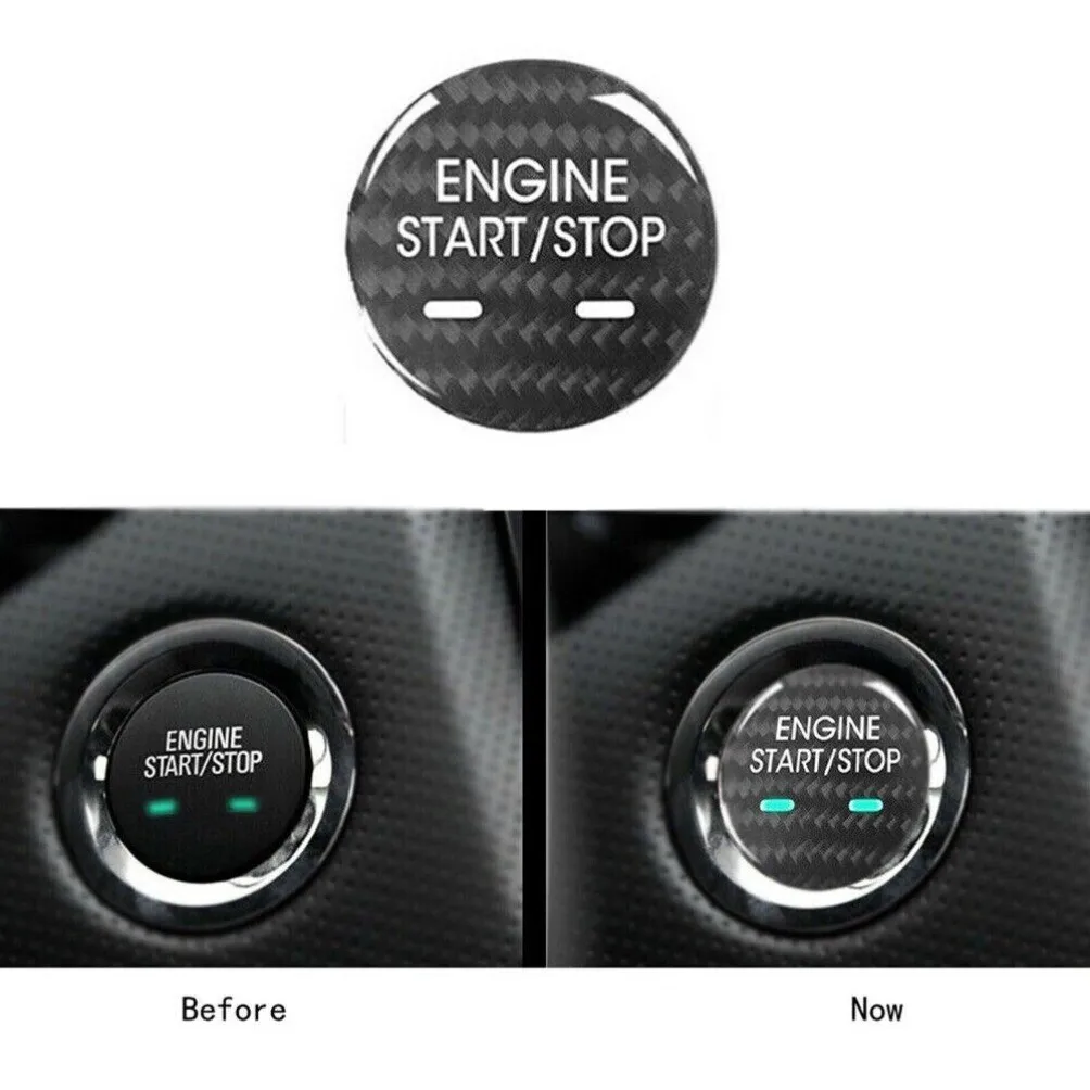 for Cadillac CT6 XT5 SRX 1pcs Carbon Fiber Engine Button Stop Button Cover USA-
for Cadillac CT6 XT5 SRX 1pcs Carbon Fiber Engine Button Stop Button Cover USA-