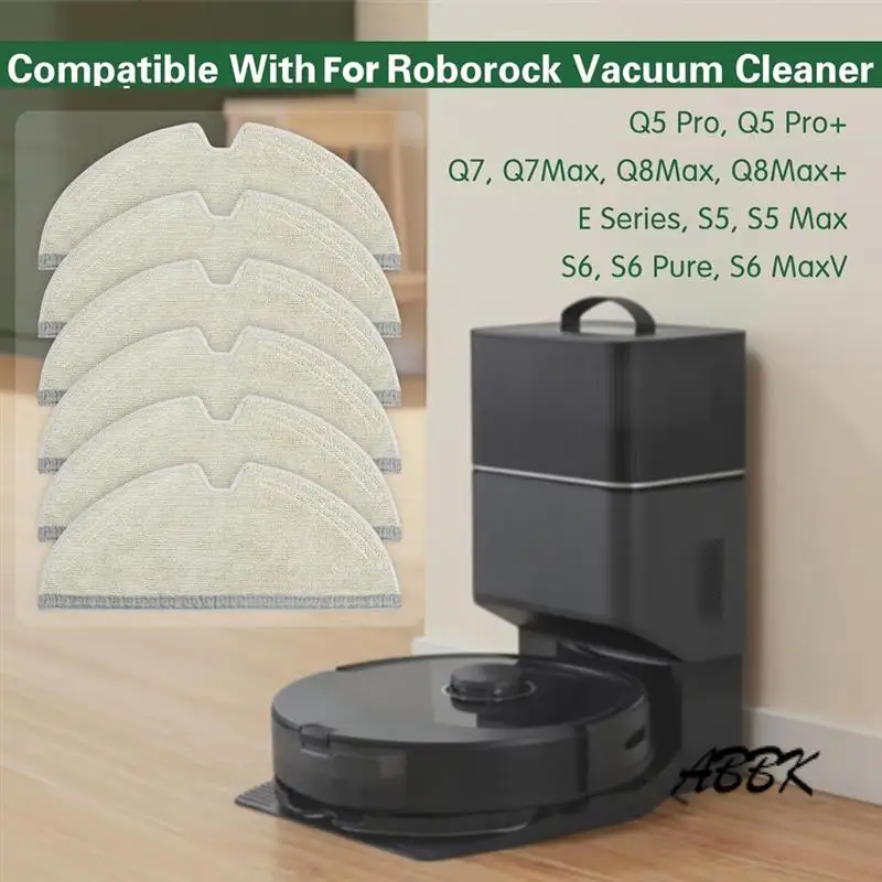 ABBK-Ткань для швабры из микрофибры для роботов-пылесосов Roborock E Series, Q5, Q5 Pro, Q5 Pro+, Q7, Q7max, Q8max, Q8max+, S5, S5 Max,
ABBK-Ткань для швабры из микрофибры для роботов-пылесосов Roborock E Series, Q5, Q5 Pro, Q5 Pro+, Q7, Q7max, Q8max, Q8max+, S5, S5 Max,