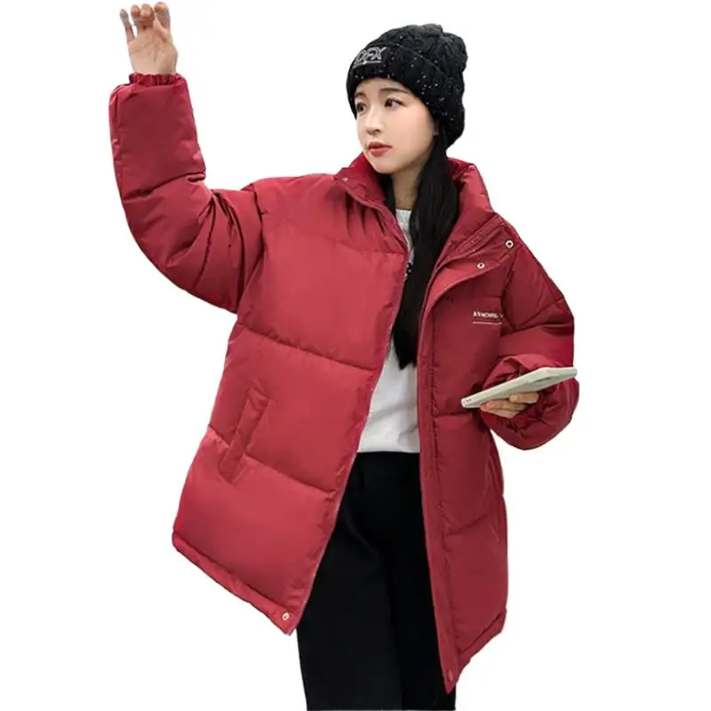 Fashion Thickening Warm Mid Length Parkas Winter Jackets for Women 2024 Solid Simple Versatile BF Style Stand Neck Outwear Coat
Fashion Thickening Warm Mid Length Parkas Winter Jackets for Women 2024 Solid Simple Versatile BF Style Stand Neck Outwear Coat