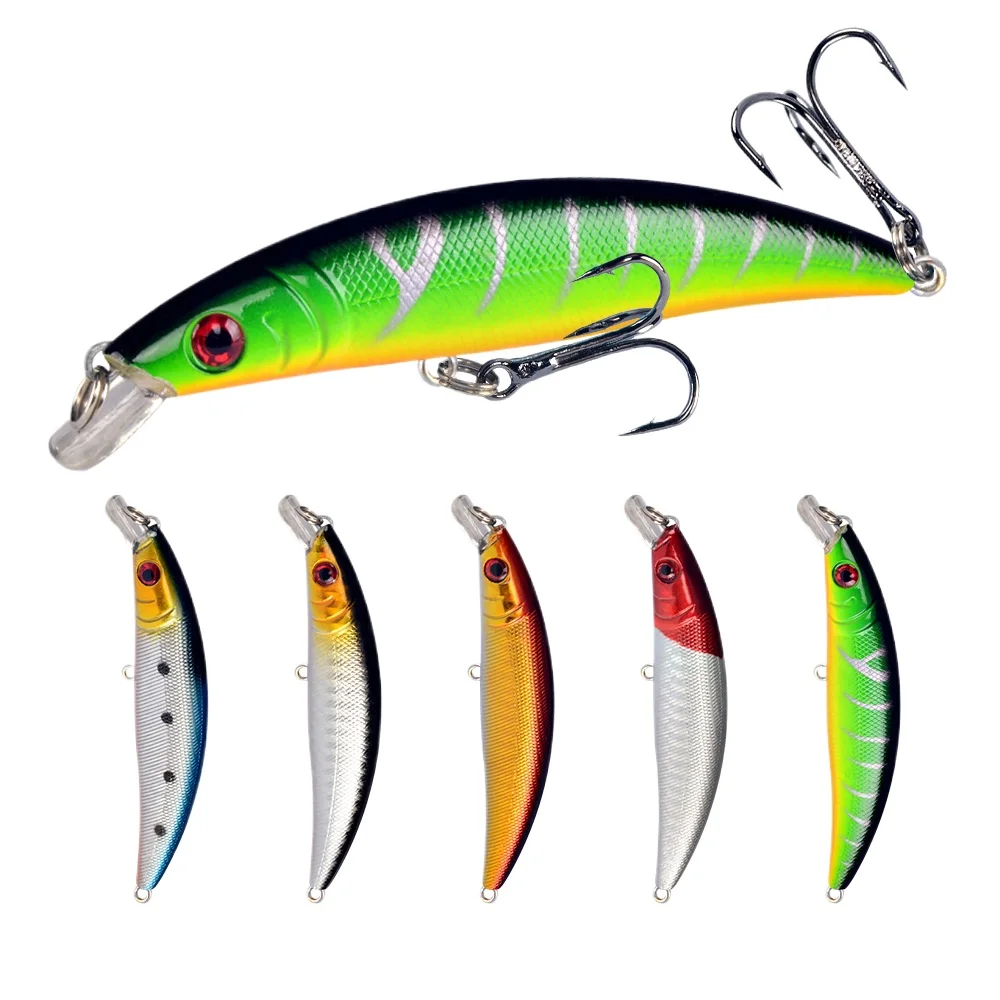 Luya False Bait Mino, Sinking Bait for Long Distance Fishing of Small Mouth Bass, Freshwater Slow Sinking
Luya False Bait Mino, Sinking Bait for Long Distance Fishing of Small Mouth Bass, Freshwater Slow Sinking