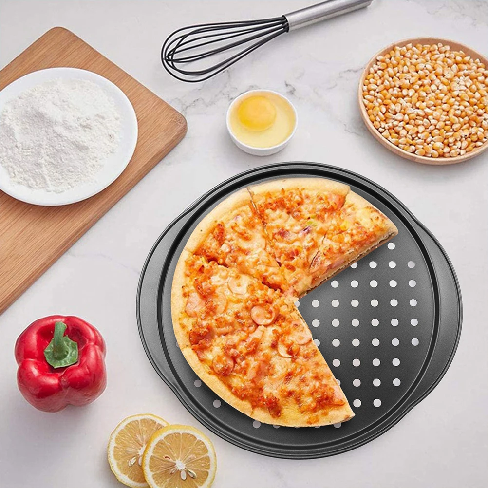 2pcs 35 5x32x1 Perforated Pizza Pan Non Stick Baking Tray Metal Kitchen Bakeware Heat Resistant Easy Clean Corrosion
2pcs 35 5x32x1 Perforated Pizza Pan Non Stick Baking Tray Metal Kitchen Bakeware Heat Resistant Easy Clean Corrosion