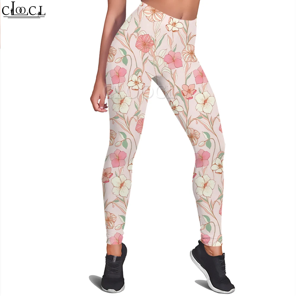 CLOOCL Women Legging Beautiful Flower Printed Trousers Female for Outdoor Lady Workout Push Up Jogging Pants Pink Leggings
CLOOCL Women Legging Beautiful Flower Printed Trousers Female for Outdoor Lady Workout Push Up Jogging Pants Pink Leggings