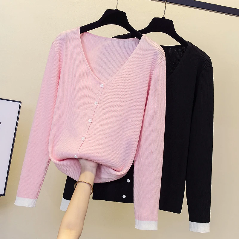 Vintage Solid Basic Knitted Cardigan Sweater For Women Long Sleeve V-neck Knitwear Tops 2023 Autumn Elegant Fashion Chic Jumpers
Vintage Solid Basic Knitted Cardigan Sweater For Women Long Sleeve V-neck Knitwear Tops 2023 Autumn Elegant Fashion Chic Jumpers
