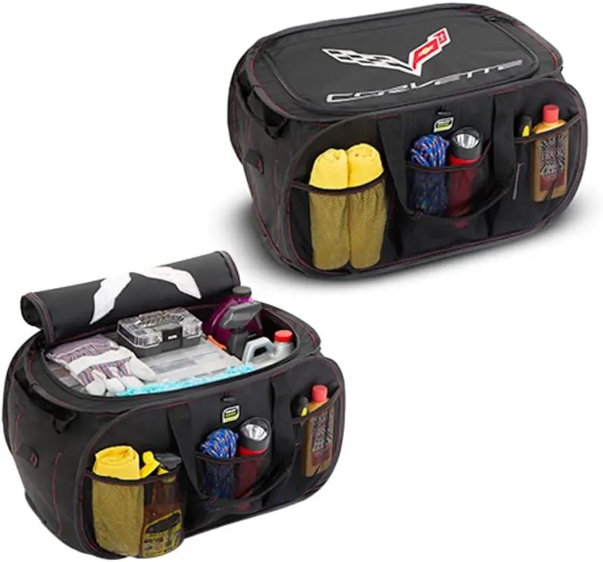 2014 - 2019 Car Trunk Organization, Embroidered Logo, Black, Pop - Up Design
2014 - 2019 Car Trunk Organization, Embroidered Logo, Black, Pop - Up Design