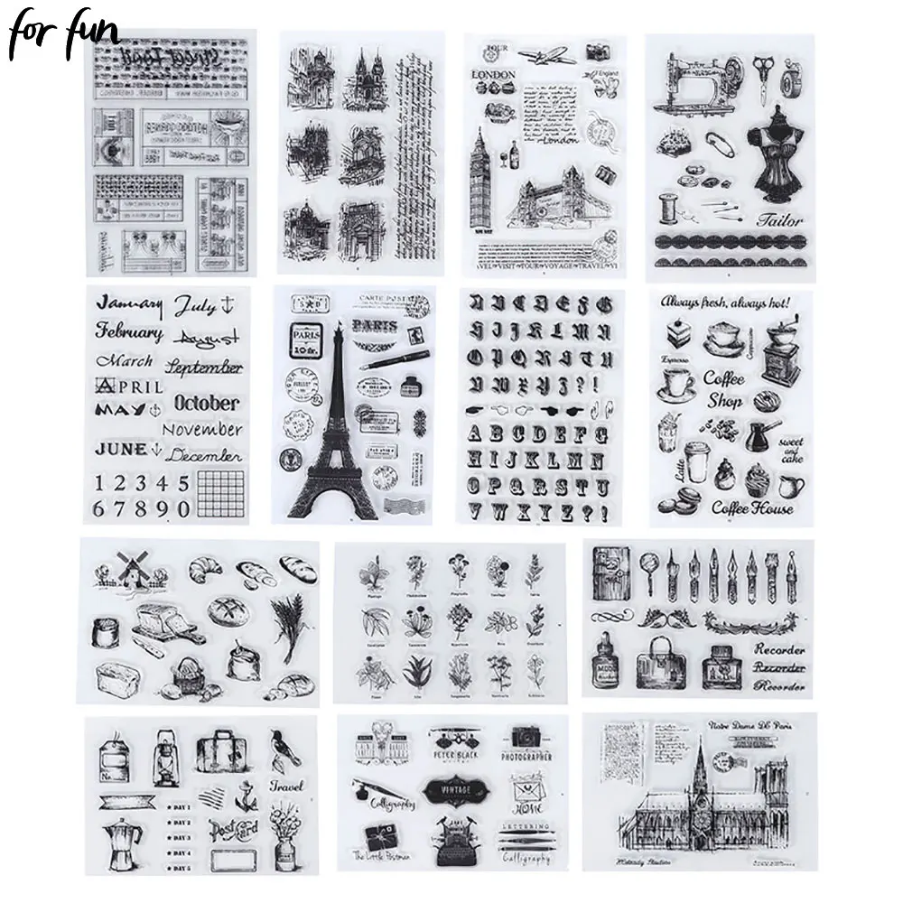 For Fun Vintage Decor Rubber Stamp Transparent Silicone Stamps Ledger Stamp for Scrapbooking DIY Card Making Craft Supplies
For Fun Vintage Decor Rubber Stamp Transparent Silicone Stamps Ledger Stamp for Scrapbooking DIY Card Making Craft Supplies
