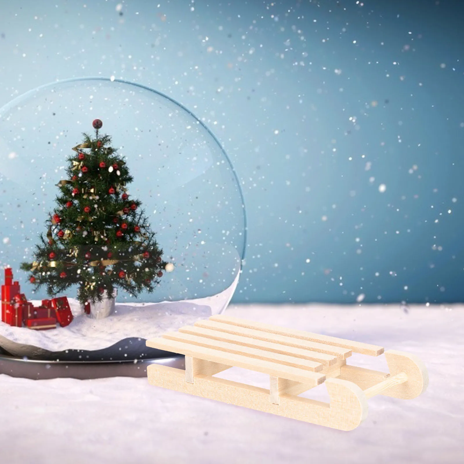 3 Pcs Solid Wood Sleigh Decoration Christmas Mini Crafts Wooden for Sleighs Unfinished Sleds
3 Pcs Solid Wood Sleigh Decoration Christmas Mini Crafts Wooden for Sleighs Unfinished Sleds