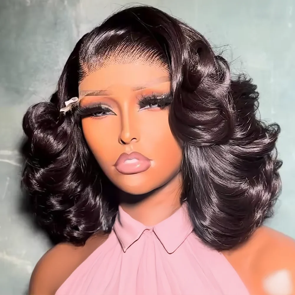 Bob Wig 7x5 Body Wave Glueless Wig Human Hair Brazilian Ready To Wear 13x4 Lace Frontal Wig Pre Cut No Glue For Women Preplucked
Bob Wig 7x5 Body Wave Glueless Wig Human Hair Brazilian Ready To Wear 13x4 Lace Frontal Wig Pre Cut No Glue For Women Preplucked