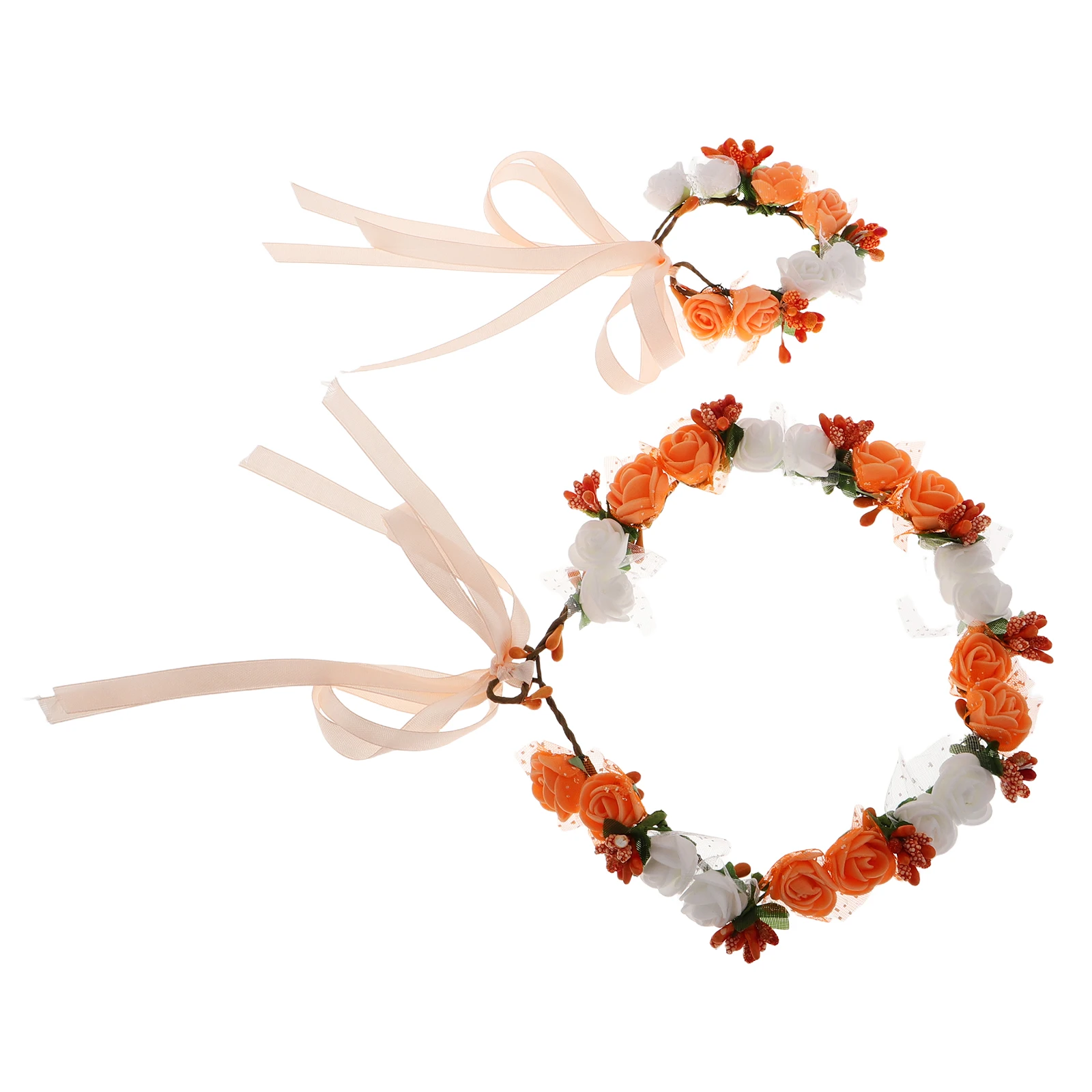Bride Crown Flower Wreath Girls Beach Photography Bridal Headdress Headband Rose Garland Hair Accessories Wedding Wrist Floral
Bride Crown Flower Wreath Girls Beach Photography Bridal Headdress Headband Rose Garland Hair Accessories Wedding Wrist Floral