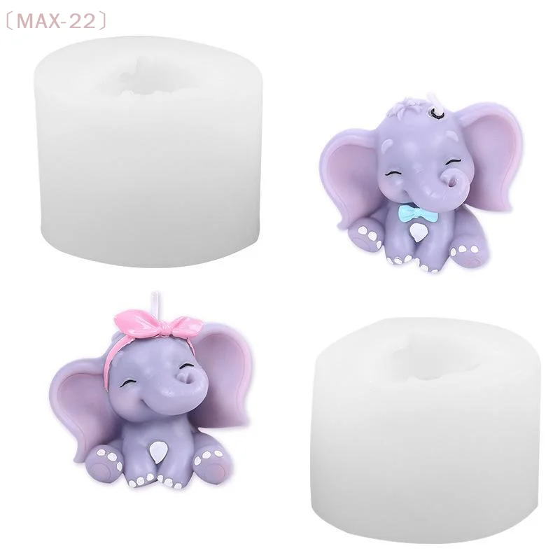 〔MAX-22〕Cute 3D Cartoon Elephant Silicone Candle Molds DIY Animal Elephant Resin Craft Gypsum Mold Handmade Soap Molds
〔MAX-22〕Cute 3D Cartoon Elephant Silicone Candle Molds DIY Animal Elephant Resin Craft Gypsum Mold Handmade Soap Molds