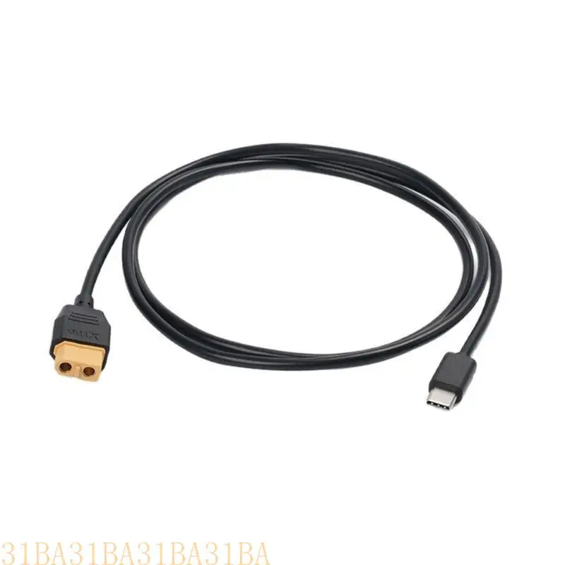 31BA 20V/5A 100W Type C to XT60 Adapter Cable for Quick Charging Of Energy Devices
31BA 20V/5A 100W Type C to XT60 Adapter Cable for Quick Charging Of Energy Devices