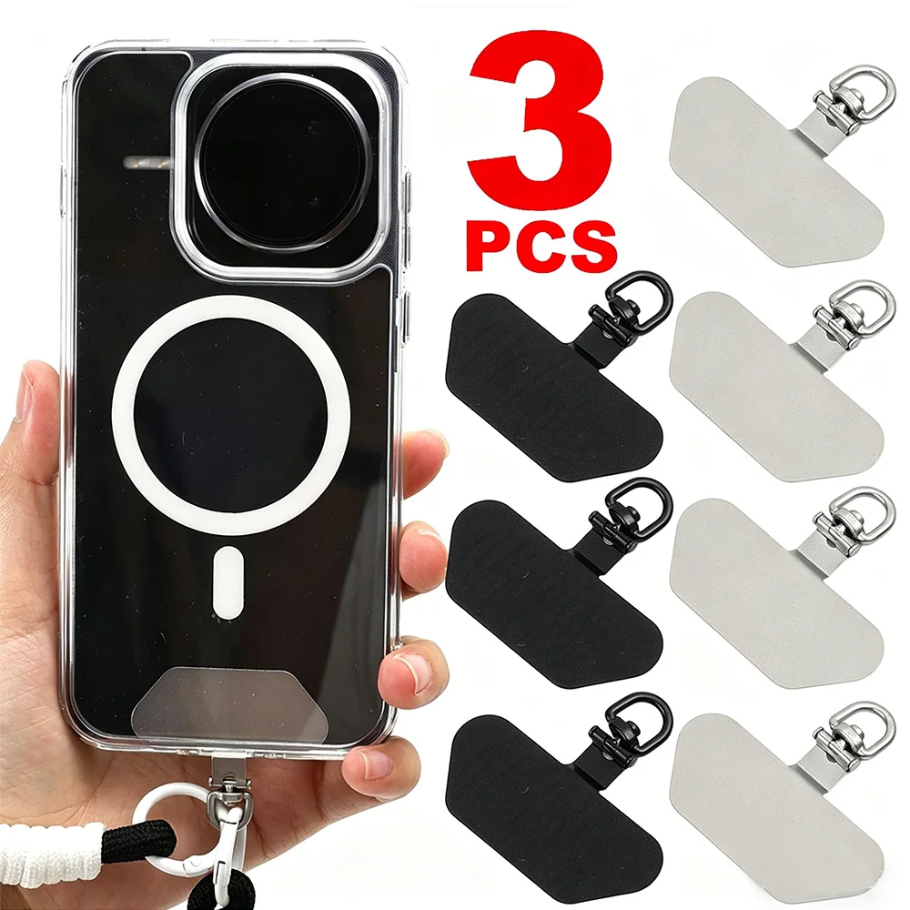 1-3Pcs Anti-Lost Universal Phone Lanyard Metal Card Pads for IPhone Samsung Secure Fit Replacement Connector Tether Tab Clips
1-3Pcs Anti-Lost Universal Phone Lanyard Metal Card Pads for IPhone Samsung Secure Fit Replacement Connector Tether Tab Clips