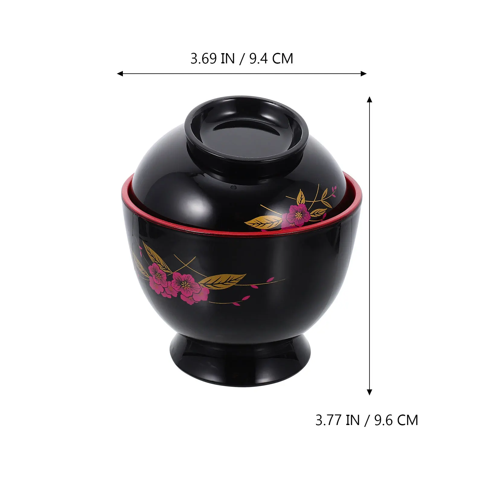 1pc Japanese Style Miso With Lid 18Oz Black Plastic Soup Bowl For Ramen Noodles Salad Kitchen Tableware Supply Kitchen Rice
1pc Japanese Style Miso With Lid 18Oz Black Plastic Soup Bowl For Ramen Noodles Salad Kitchen Tableware Supply Kitchen Rice