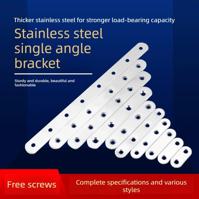 1pcsStainless Steel 90° Corner Brace Angle Bracket for Cabinet Bookcase Furniture Fixing Connector
1pcsStainless Steel 90° Corner Brace Angle Bracket for Cabinet Bookcase Furniture Fixing Connector