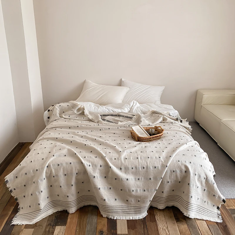 Cotton Linen Soft Bed Cover Sofa Blanket Lightweight Bedspread Nap Blanket Sofa Cover Bed Throw
Cotton Linen Soft Bed Cover Sofa Blanket Lightweight Bedspread Nap Blanket Sofa Cover Bed Throw