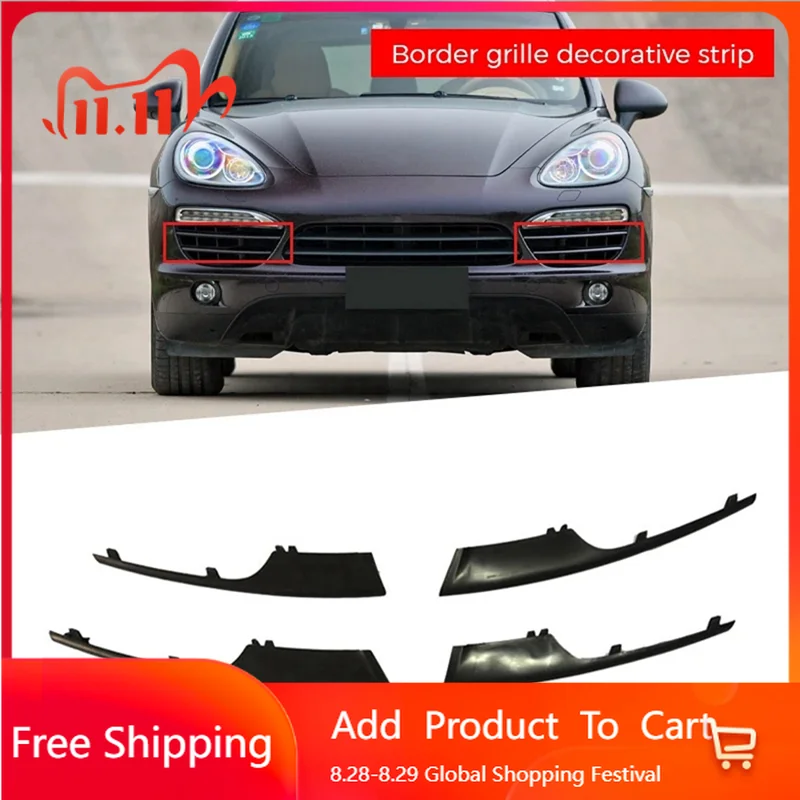 Внутренние наклейки ABNF! 1 комплект, накладка на передний верхний бампер, противотуманная фара для Porsche Cayenne 11-14 95850568520 95850568620 95850587720
Внутренние наклейки ABNF! 1 комплект, накладка на передний верхний бампер, противотуманная фара для Porsche Cayenne 11-14 95850568520 95850568620 95850587720