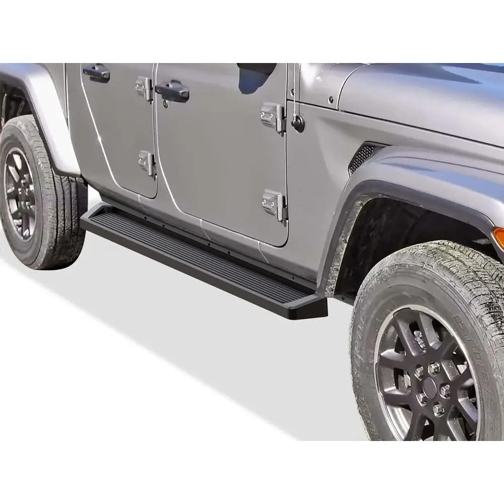 Подножки (пороги-ступеньки) для Jeep Gladiator 2020-2026 Crew Cab (черные, с порошковым покрытием)
Подножки (пороги-ступеньки) для Jeep Gladiator 2020-2026 Crew Cab (черные, с порошковым покрытием)