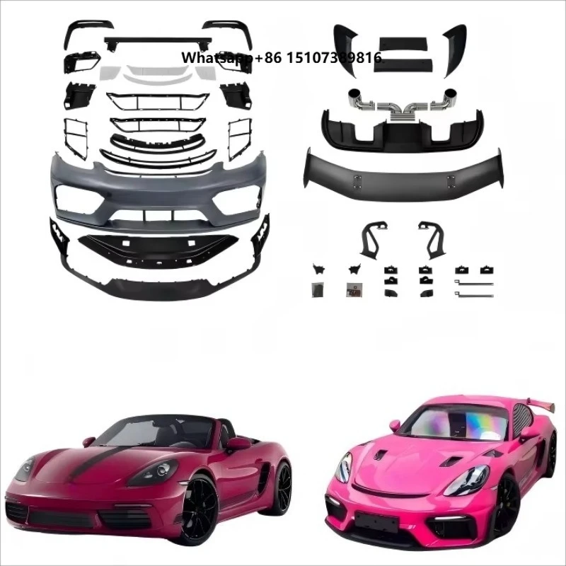 2017-2023 for 718 982 Cayman Boxster PP Fog Light Upgrade for 718 for GT4 RS Style Front Body Kit Spoiler Grille
2017-2023 for 718 982 Cayman Boxster PP Fog Light Upgrade for 718 for GT4 RS Style Front Body Kit Spoiler Grille