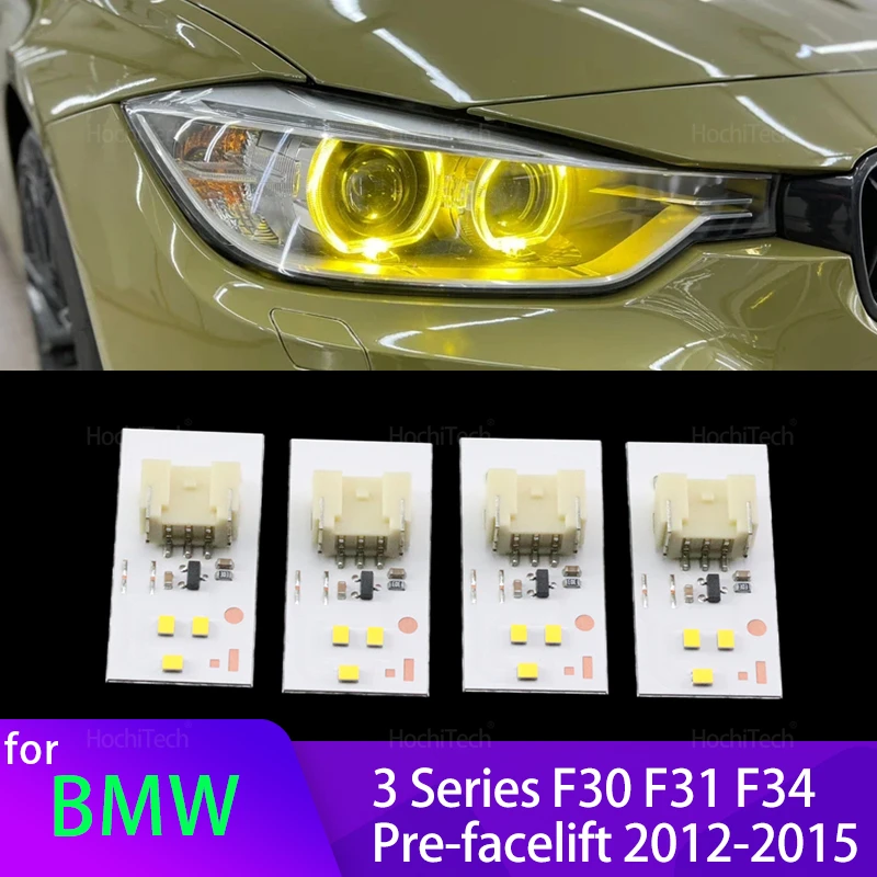 63117398766 for BMW 3 Series F30 F31 F34 Pre-facelift Xenon Headlight 2013-2015 Yellow DRL Angel Eye LED Board Daytime Light
63117398766 for BMW 3 Series F30 F31 F34 Pre-facelift Xenon Headlight 2013-2015 Yellow DRL Angel Eye LED Board Daytime Light
