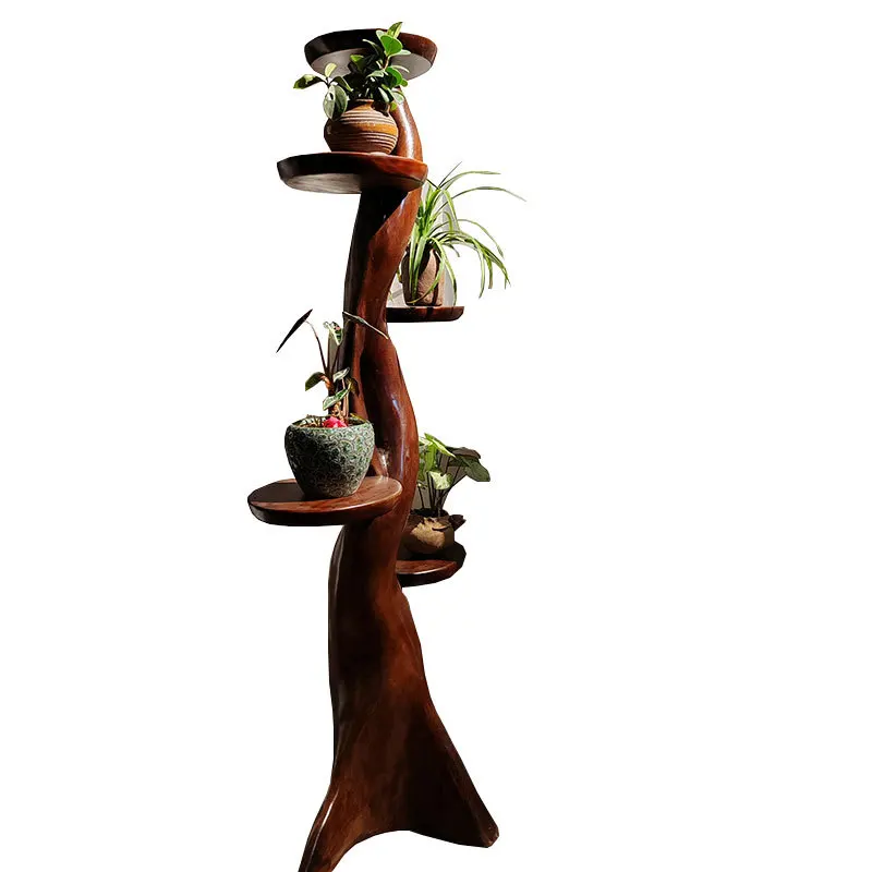 Living room all solid wood multi-layer flower stand outdoor balcony succulent green dill wood
Living room all solid wood multi-layer flower stand outdoor balcony succulent green dill wood