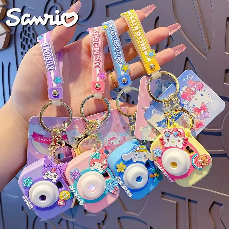 Sanrio Kawaii Anime Cute Glowing Kuromi Projection Camera Keychain Creative Backpack Hanging Decoration Student Backpack Pendant
Sanrio Kawaii Anime Cute Glowing Kuromi Projection Camera Keychain Creative Backpack Hanging Decoration Student Backpack Pendant