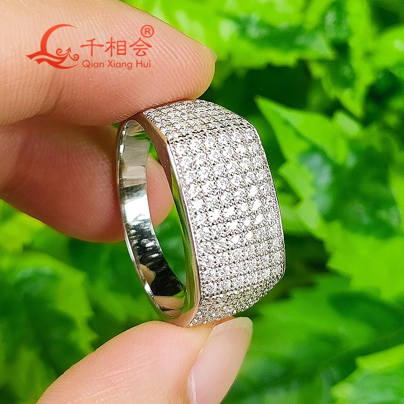 Кольцо из настоящего муассанита Gypsophila 10,5 мм для мужчин и женщин, стерлинговое серебро 925 пробы, круглые бриллианты, обручальные мужские свадебные украшения
Кольцо из настоящего муассанита Gypsophila 10,5 мм для мужчин и женщин, стерлинговое серебро 925 пробы, круглые бриллианты, обручальные мужские свадебные украшения