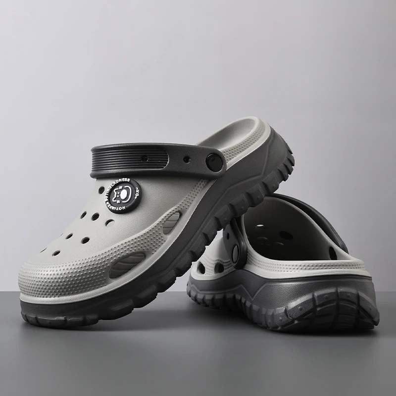 Men Summer New Outdoor Sports Garden Shoes Fashionable Simple Thick-soled Non-slip Wear-resistant Driving Sandals Beach Slippers
Men Summer New Outdoor Sports Garden Shoes Fashionable Simple Thick-soled Non-slip Wear-resistant Driving Sandals Beach Slippers