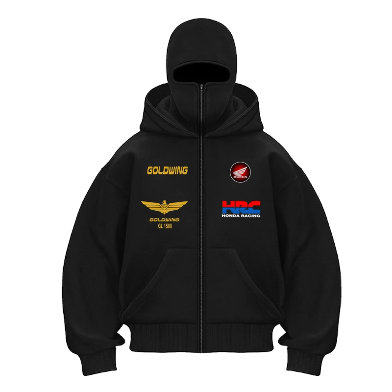 2025 Honda Men's New Motorcycle Racing Suit - Double Cap Design Anti-Headwind Racing Suit - Stylish and Fashionable Jacket
2025 Honda Men's New Motorcycle Racing Suit - Double Cap Design Anti-Headwind Racing Suit - Stylish and Fashionable Jacket