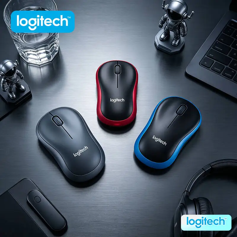 Logitech M185 Small Receiver Mouse 1000 DPI Precise Control 10m Range 12-Month Battery Auto-Sleep Energy-Saving Office Tool
Logitech M185 Small Receiver Mouse 1000 DPI Precise Control 10m Range 12-Month Battery Auto-Sleep Energy-Saving Office Tool
