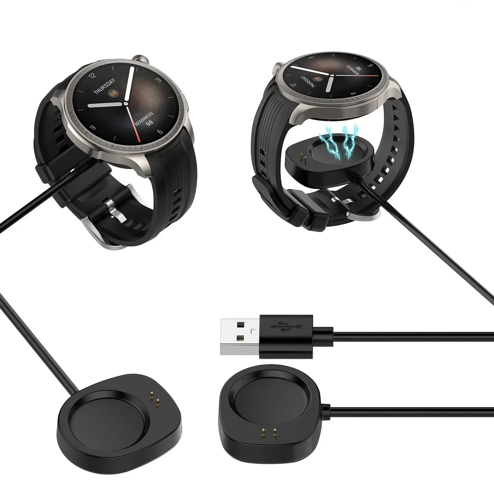1pc 1M Magnetic Charger One-piece Base for Amazfit Balance(A2286) Smartwatch Charger Charging Cable
1pc 1M Magnetic Charger One-piece Base for Amazfit Balance(A2286) Smartwatch Charger Charging Cable