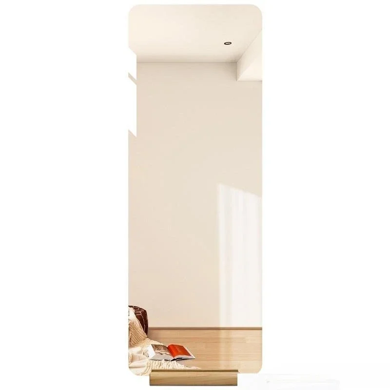 full-body mirror, solid wood with base, floor-to-ceiling fitting mirror against the wall, household
full-body mirror, solid wood with base, floor-to-ceiling fitting mirror against the wall, household