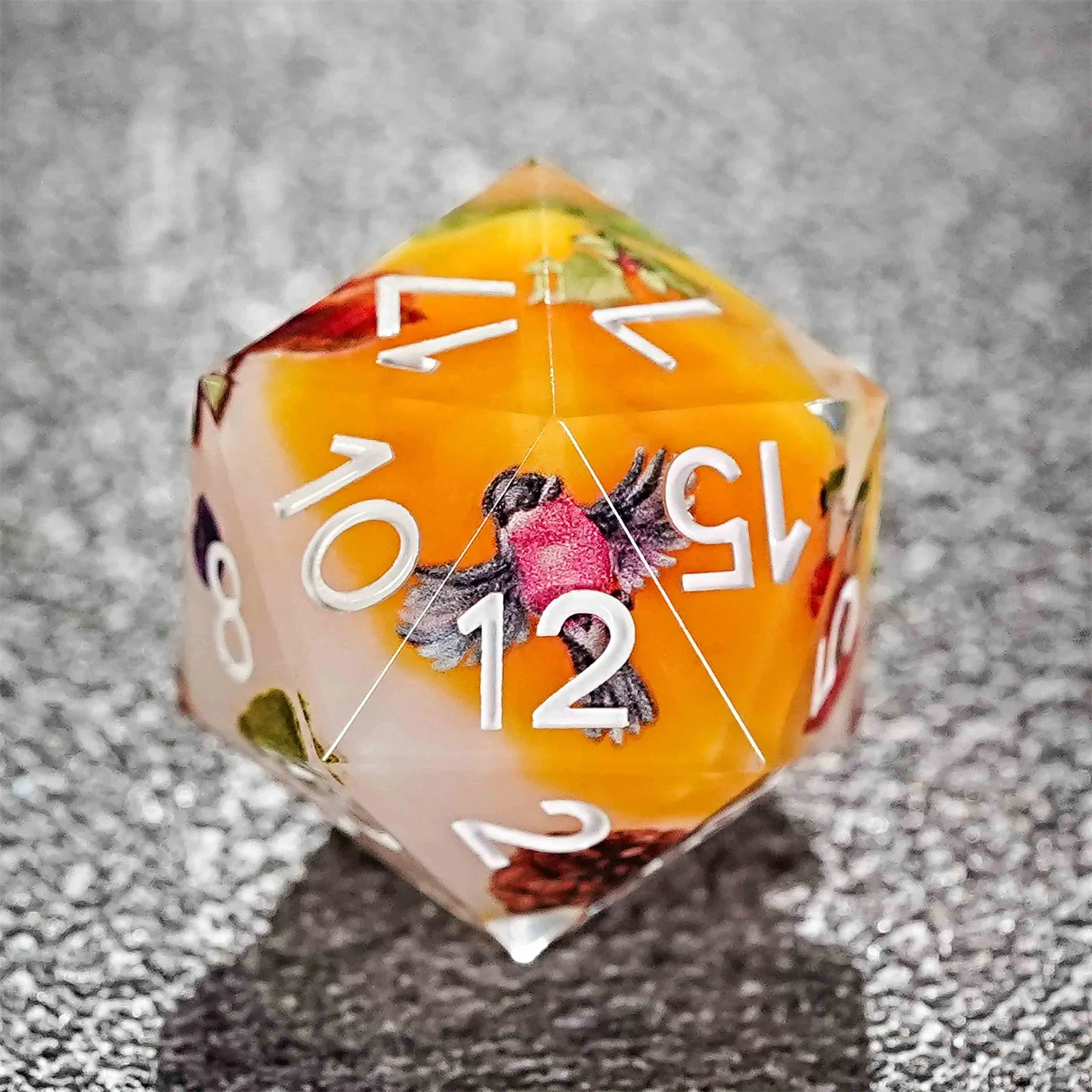 1-7Pcs DND Orange Bird Cute Squirre Resin Dice Set Multi-sided Polyhedral Dice for D&D Game COC Role Playing RPG Table 
1-7Pcs DND Orange Bird Cute Squirre Resin Dice Set Multi-sided Polyhedral Dice for D&D Game COC Role Playing RPG Table