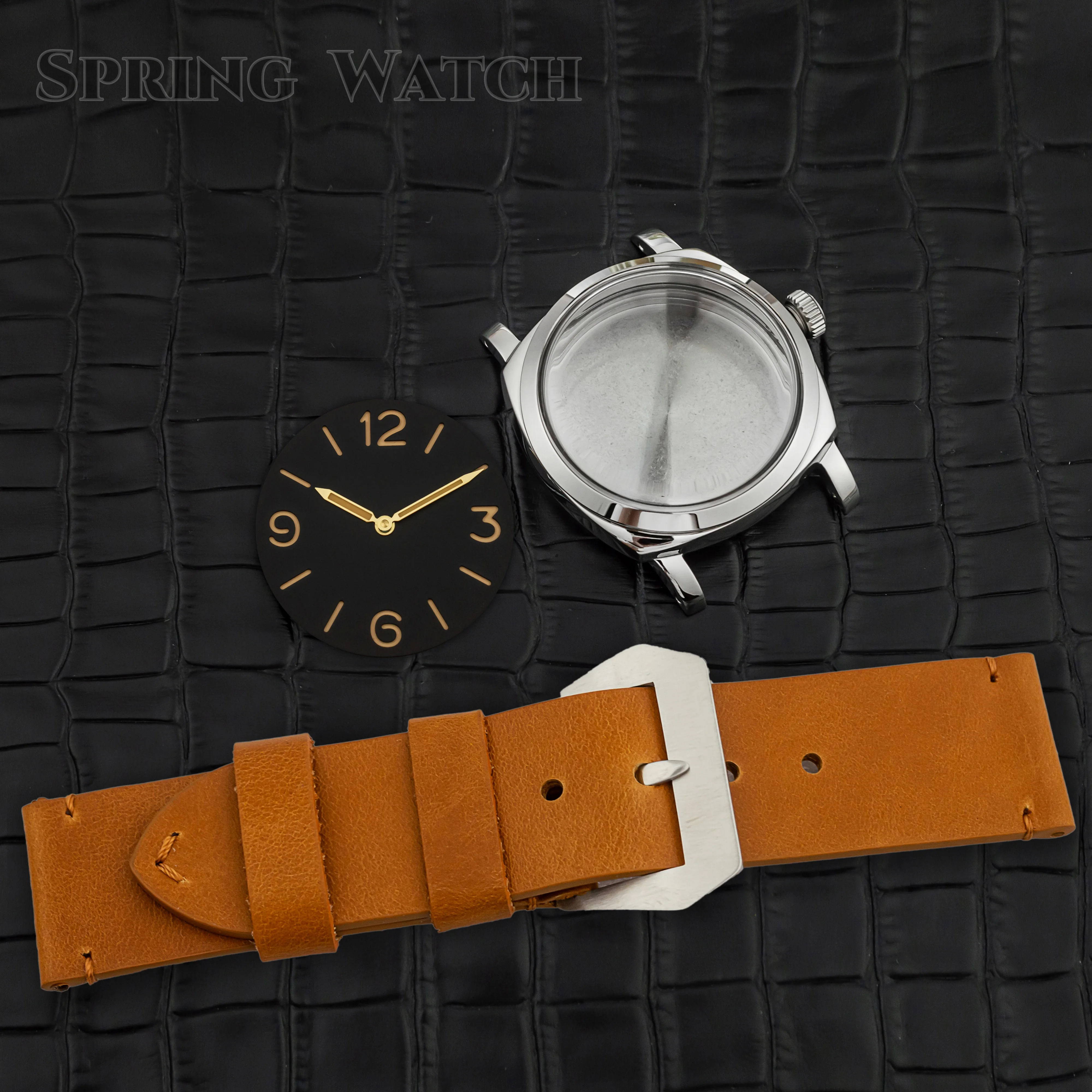 Arcylic Bubble Mirror 47mm Watch Case Dial Needles for PAM 6154 Mod Parts Stainless Steel Case fit ETA 6497/6498/ST3600 Movement
Arcylic Bubble Mirror 47mm Watch Case Dial Needles for PAM 6154 Mod Parts Stainless Steel Case fit ETA 6497/6498/ST3600 Movement