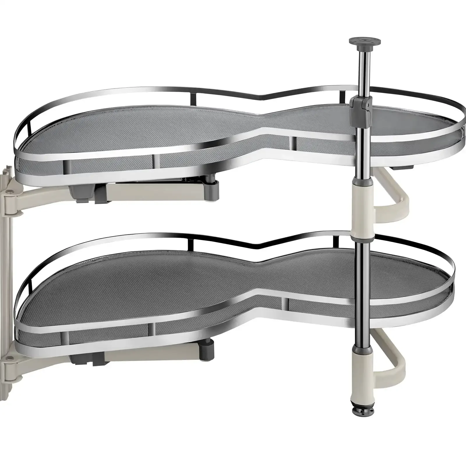 Swing Left Blind Corner Cabinet Pull Out for 36 inch Cabinet, 2 Tier Swing Tray Blind Kitchen Cabinet
Swing Left Blind Corner Cabinet Pull Out for 36 inch Cabinet, 2 Tier Swing Tray Blind Kitchen Cabinet