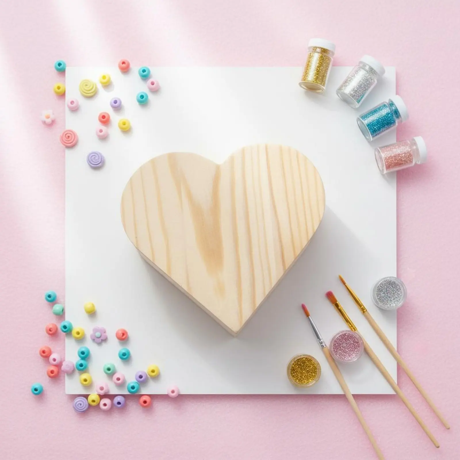 Heart Shaped Wooden Box Paintable Heart Shaped Wood Box Arts and Crafts Material Hinged Lid for Crafters
Heart Shaped Wooden Box Paintable Heart Shaped Wood Box Arts and Crafts Material Hinged Lid for Crafters