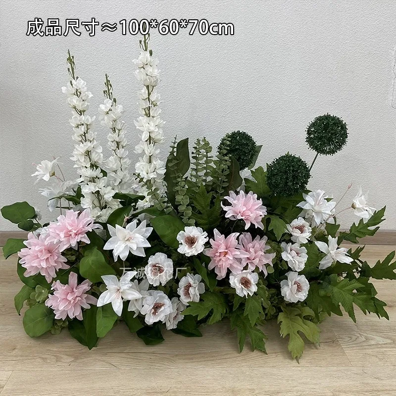 New Mori Wedding Row Ground Row Wedding Style Green Arrangement Green And White Road Flower Simulation Silk
New Mori Wedding Row Ground Row Wedding Style Green Arrangement Green And White Road Flower Simulation Silk