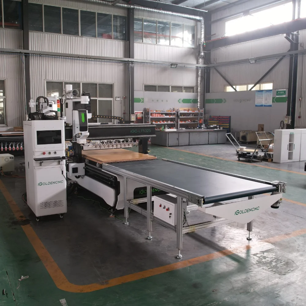 Full Auto CNC Wood Router Auto Tool Setting for Advertising Acrylic PVC Board Carving Work
Full Auto CNC Wood Router Auto Tool Setting for Advertising Acrylic PVC Board Carving Work