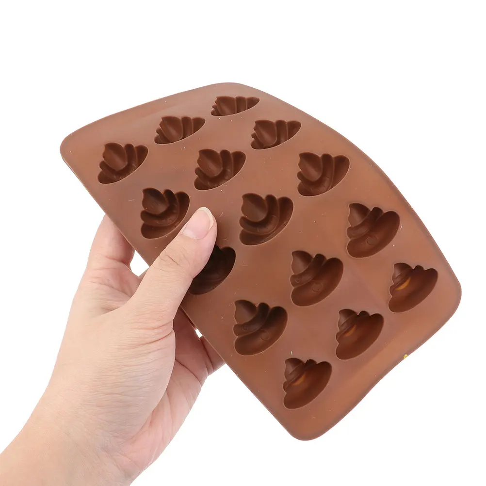 4 Pcs Chocolate Mold Candy Cute Cake Ice Cream Molds Silicone Diy Brown Baking Tools
4 Pcs Chocolate Mold Candy Cute Cake Ice Cream Molds Silicone Diy Brown Baking Tools