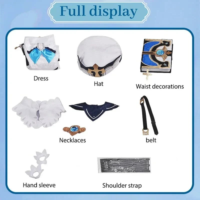 3.a;6\m/Barbara Cosplay Genshin Impact Costume Adult Carnival Uniform Anime Halloween Party Costumes Masquerade Women Gag;8'l/7,
3.a;6\m/Barbara Cosplay Genshin Impact Costume Adult Carnival Uniform Anime Halloween Party Costumes Masquerade Women Gag;8'l/7,