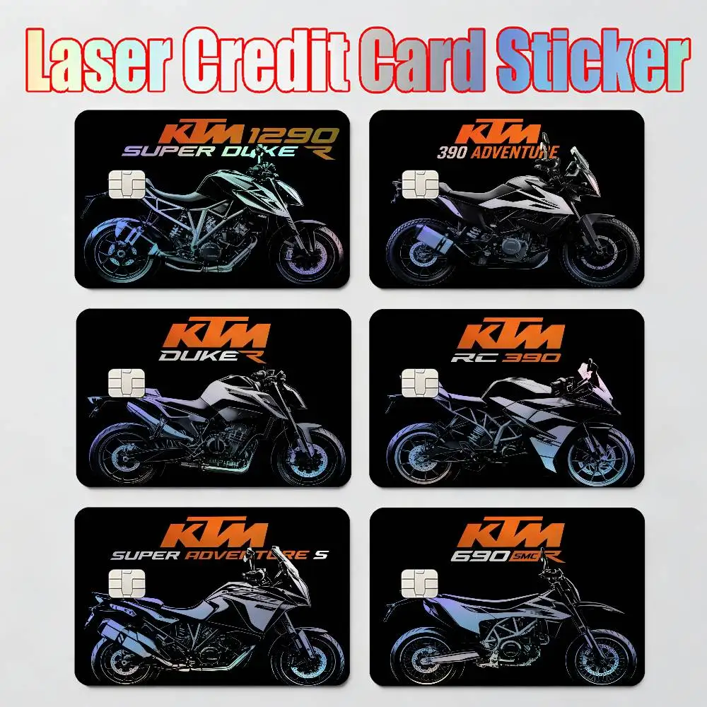 STICERS FOR KTM Laser Reflective Card Skin Sticker For Debit Credit Card
STICERS FOR KTM Laser Reflective Card Skin Sticker For Debit Credit Card