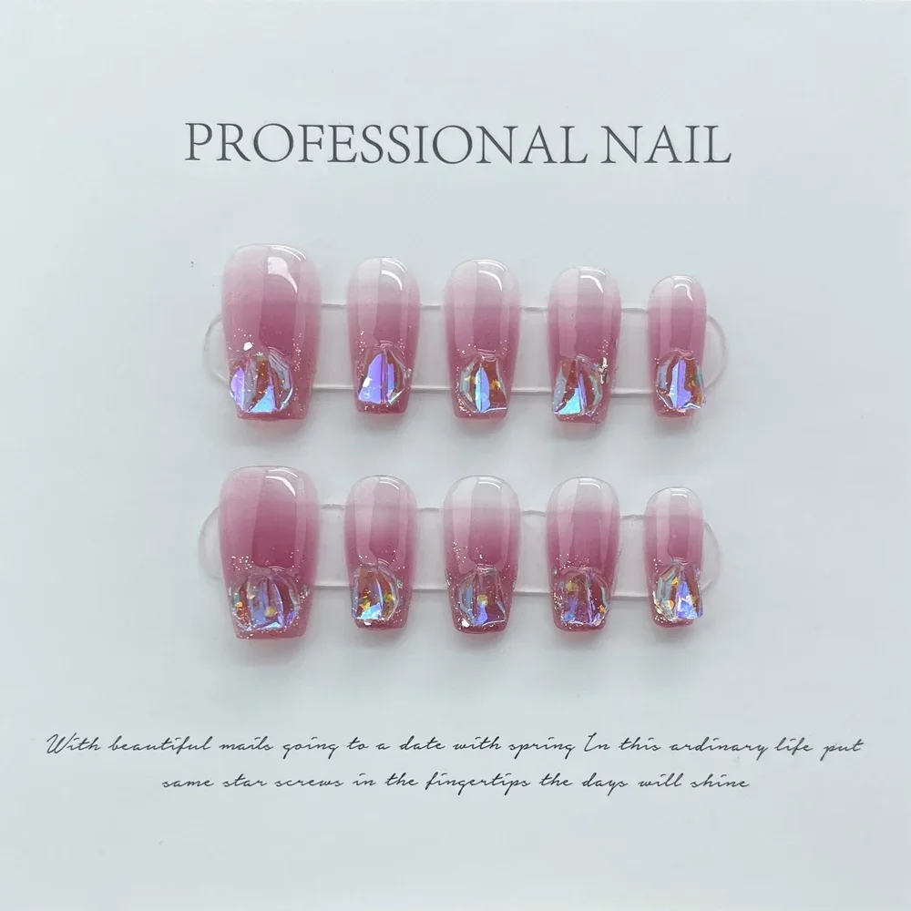 Handmade Y2k Press on Nails Medium-length Korean Reusable Adhesive Fake Nails with Design Acrylic Full Cover Nail Tips Nail Art
Handmade Y2k Press on Nails Medium-length Korean Reusable Adhesive Fake Nails with Design Acrylic Full Cover Nail Tips Nail Art